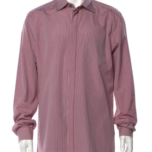 Dolce & Gabbana Men's Red Dress Shirt - Picture 1 of 2
